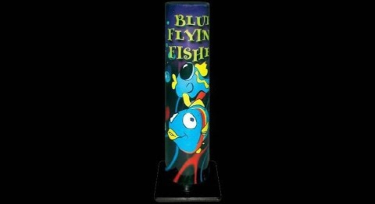 Blue Flying Fish